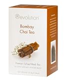 Revolution Tea, Bombay Chai Tea, 16 Flow-through Infuser Bags in a Stay-Fresh Container