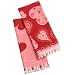 DII Sweet Nothings Printed Dishtowel, Set of 2
