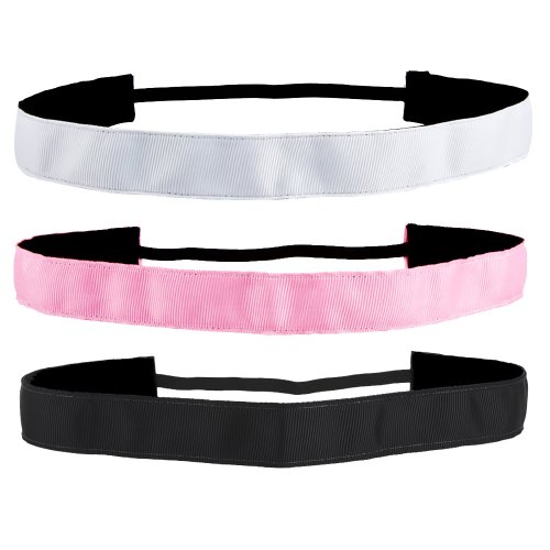 Suddora Non-Slip Sports Headbands with Comfy Velvet Lining