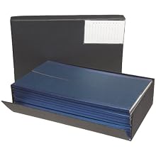 Biologix Research 41-4020 Cardboard Microscope Slide Holder/Mailer with Index and Microscope Slide Storage Box for 3" x 1" Slides, 20 Place (Pack of 10)