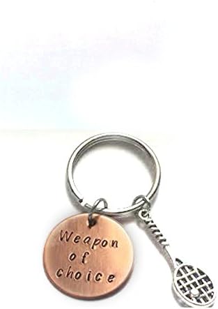 Tennis keychain