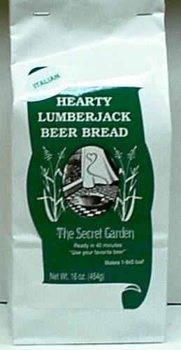 Lumberjack Beer Bread Mix, Italian Flavor by Secret Gardens