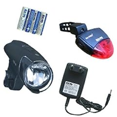 B&M IXON IQ LED Scheinw. + IX Red R�ckl. + Akku+ Ladeg.