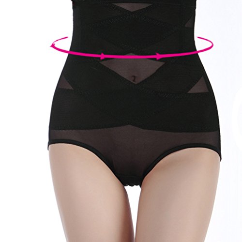 SG Women's Firm Control Shapewear Waist Tainer Cincher Panties Hi Waist Brief