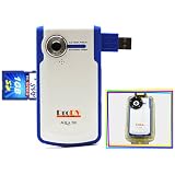 ProDV Cam Aqua-501-Blue Camcorder, FREE 1GB SVP High Speed SD Memory Card = 30 minutes video (waterproof case included)