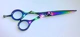 Haarschneideschere Titanium Color für Linkshänder