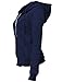 Luna Flower Women's Basic Kangagoo Pocket Thin Hoodie Jackets