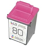 LD   Lexmark Remanufactured 12A1980 (#80) Color Ink Cartridge