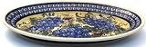 Review Bunzlauer Stoneware 1104-DU8 / Bunzlauer Polish Pottery 1104-DU8 Deep Oval Platter, Blue with Yellow, White and Green