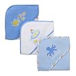 Infant Boys' Circo&reg; 3-Pk. Hooded Towels - Blue