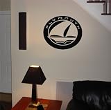 garage logos:GARAGE WALL CHRYSLER PLYMOUTH LOGO DECAL STICKER ART 04