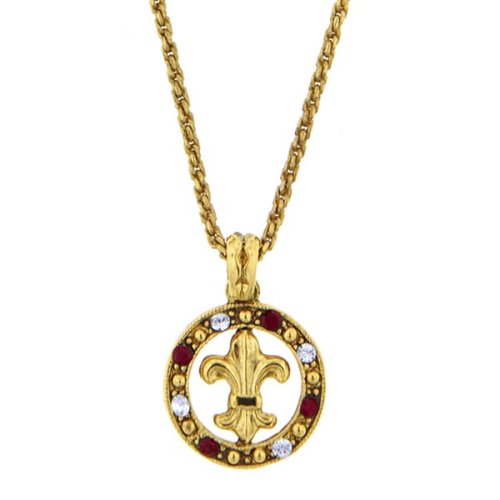 Blessed Flower of the Lily Pendant Necklace