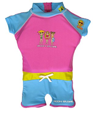Body Glove Girls Kids Float Suit Girl Swim Swimming Child Floatie, Floaty, Childrens Float, Size 2-3 (20-30 lbs)