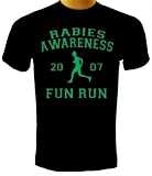 Rabies Awareness Fun Run T-shirt, The Office T-shirts, TV show T-shirts