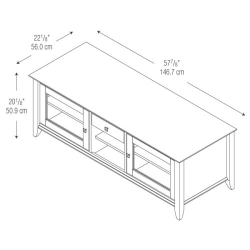 SONOMA COLLECTION CONSOLE VIDEO BASE