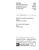 IEC 60642-3 Ed. 1.0 b:1992, Piezoelectric ceramic resonators - Part 3: Standard outlines