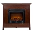 Clayton Electric Fireplace - Espresso