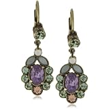 Sorrelli Sweet Dreams Floral Crystal Dangle Gold-To