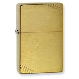 Zippo Vintage Brushed Brass Lighter