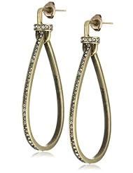 Paige Novick "Gotham" Gold Teardrop Earrings