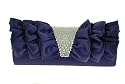 Jessica McClintock Ruffle Sequin Clutch