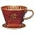 Kalita 陶器製コーヒードリッパー 102-ロト ブラウン #02003
