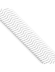 Sterling Silver 7mm Magic Herringbone Chain 8 Inches