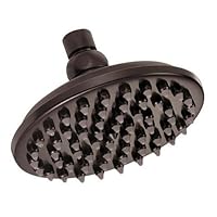 Danze D451279RB Six-Inch Sunflower Brass Showerhead, Oil Rubbed Bronze