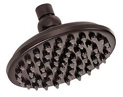 Danze D451279RB Six-Inch Sunflower Brass Showerhead, Oil Rubbed Bronze
