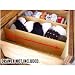 Kitchen & Housewares : Expandable Dresser Drawer Divider (Natural Wood) (4.5"H x 12-17"L)
