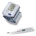 Beurer Health Care Set - BC08 Blood Pressure Monitor & FT-09 Digital Thermometer