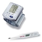 Beurer Health Care Set - BC08 Blood Pressure Monitor & FT-09 Digital Thermometer