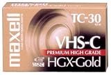 Maxell HGX-Gold TC-30 - Premium - VHS-C tape x 30min