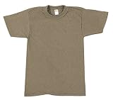 Buy : Mens 100% Cotton Military T-Shirt