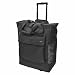 Western Pack Professor Rolling Shopping Tote Bag (Black)