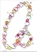Pecoware / Stretchy Beaded Necklace & Bracelet Set, Pastel Hearts