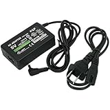 Leegoal AC Wall Adapter Power Charger (with US Plug) for PSP 1000 2000 3000 (Black)