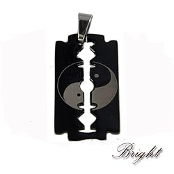 316L Stainless Steel Pendant - Ying Yang