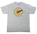 Futurama Planet Express Emblem Logo Ash T-shirt