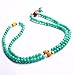 Qiyun 6mm Blue Prayer Mala Tibet Buddhist Meditation Necklace Bracelet