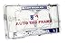 MLB L.A. Dodgers Chrome License Plate Frame-