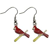 St Louis Cardinals - MLB Team Logo Dangler Earrings