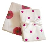 Babylicious Bloom Sit and Spit cloths (2 pieces)