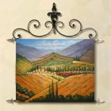 Tuscany Hand Painted Oil Painting Tapestry