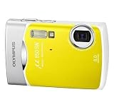 Olympus Mju 850 SW Digitalkamera (8 Megapixel, 3-fach opt. Zoom, 2,5 Display, 3m wasserdicht) gelb