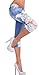 Ibagstyle Womens Lace Crochet Sexy Cutout Low Waist Skinny Pencil Capri Jeans
