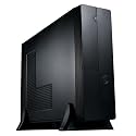 Design Slim PC mit Intel Atom D510 (neue Version) DualCore 2x 1,66Ghz, 1GB DDR2 RAM, 250GB Festplatte, Grafik Intel GMA X3150, 20x DVD-Brenner, GigaLAN, Sound, Windows XP Home