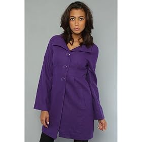 BB Dakota The Grable Coat in Purple,Winter Coats & Jackets for Women