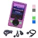 Crystal Case Shield Protector Case for Microsoft Zune 80gb with Beltclip + Car Charger + Travel Charger + Data Cable for Zune 80GB