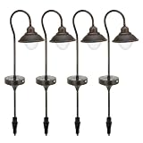 4-Pack Constantine Solar Motion Lights with Two-Level Brightness